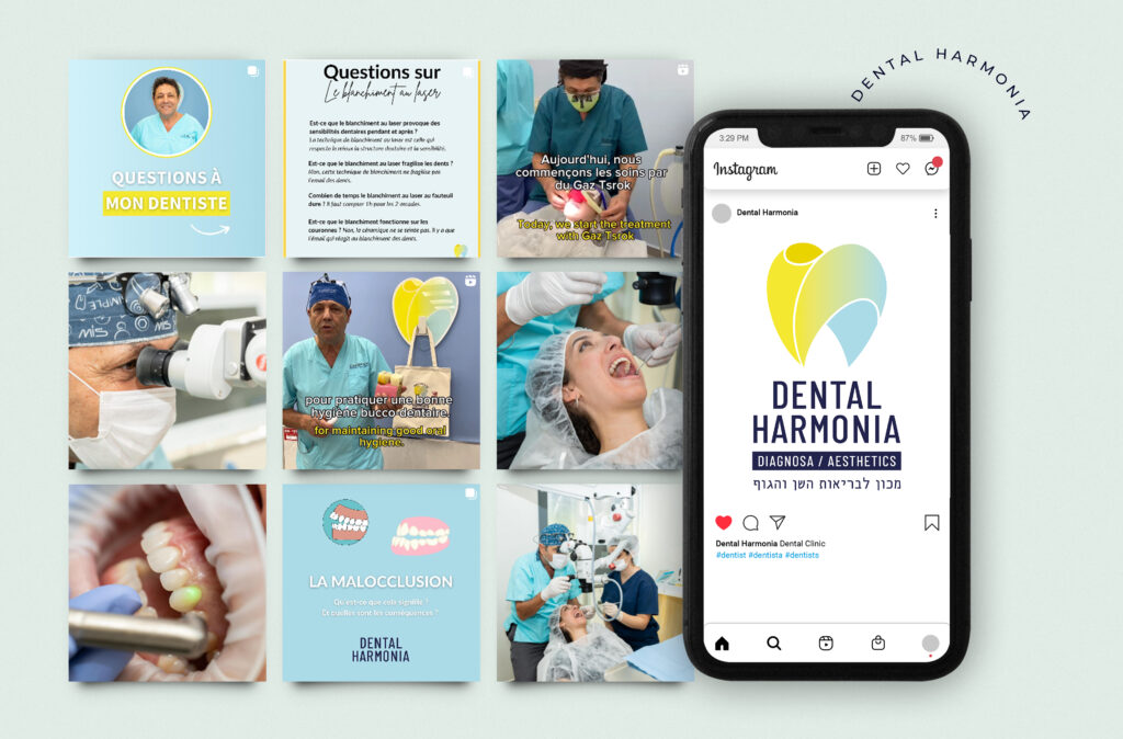 Instagram Dental Harmonia